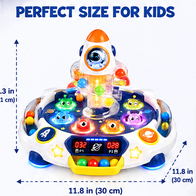 Ruvvie Space Whack-A-Mole Game Toy 🚀