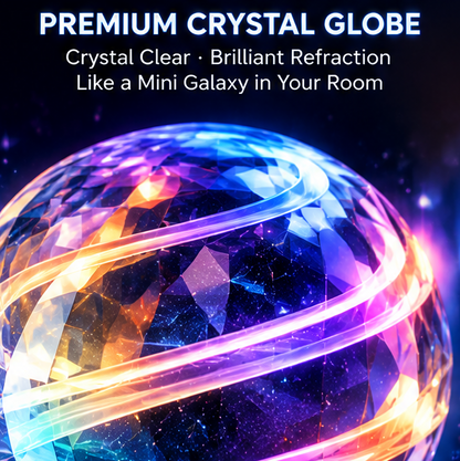 RUVVIE® Magnetic Levitation RGB Crystal Ball Lamp ✨