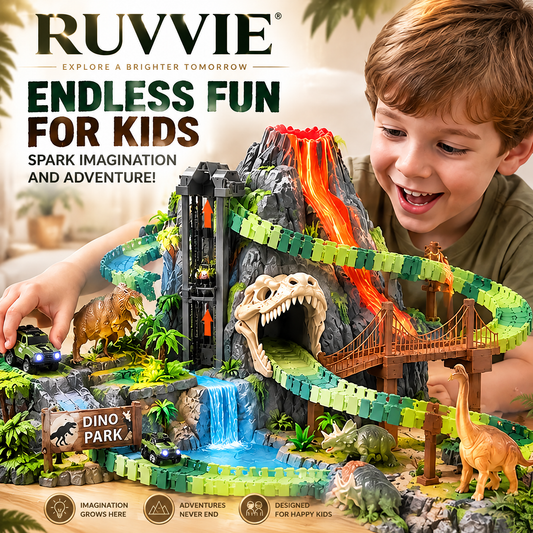 Ruvvie Dinosaur Track Adventure Toy 🦖